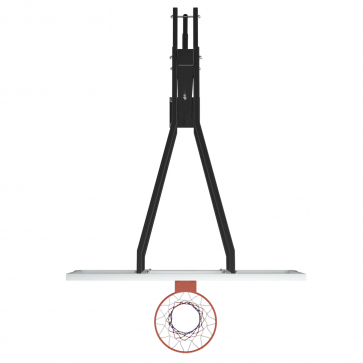 Баскетбольная стойка стационарная UNIX Line B-Stand-PC 72"x42" R45 H230-305 см - 13