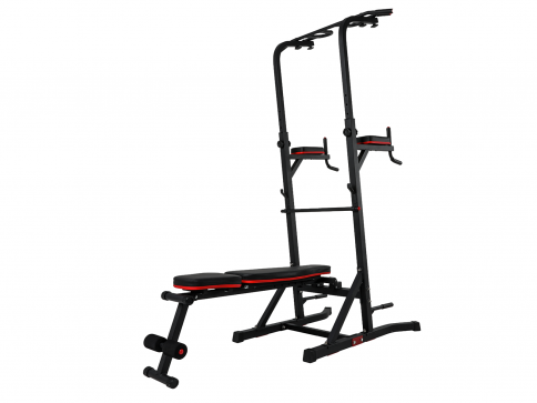 Турник-пресс-брусья со скамьей UNIX Fit POWER TOWER 150P - 10