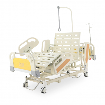 Кровать электр. Мед-Мос DB-3 (МЕ-3019H-02) (6 функц) с выдвиж. ложементом и растоматом (с матрасом)  - 2